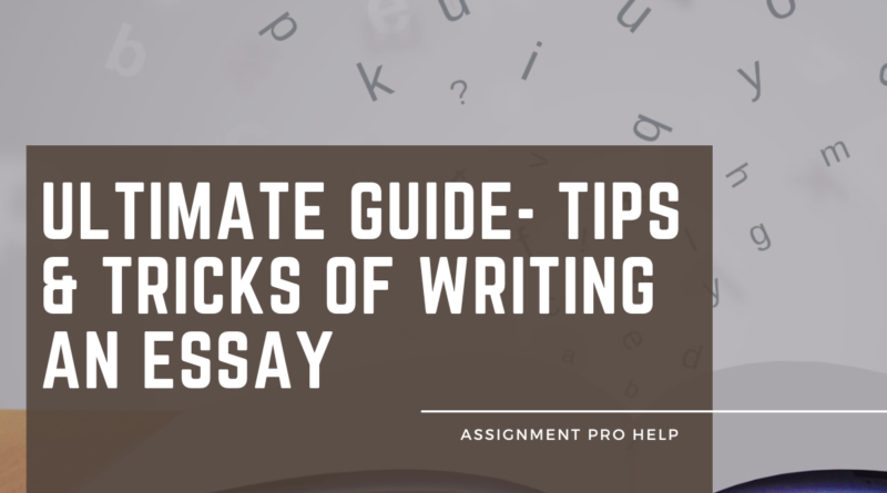 Featured image of blog article of writing essay tips ultimate guide