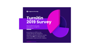 Turnitin 2019 Survey on References and Citations 